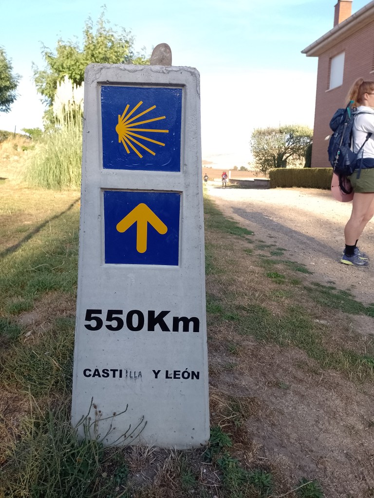 A waymarker: page 103