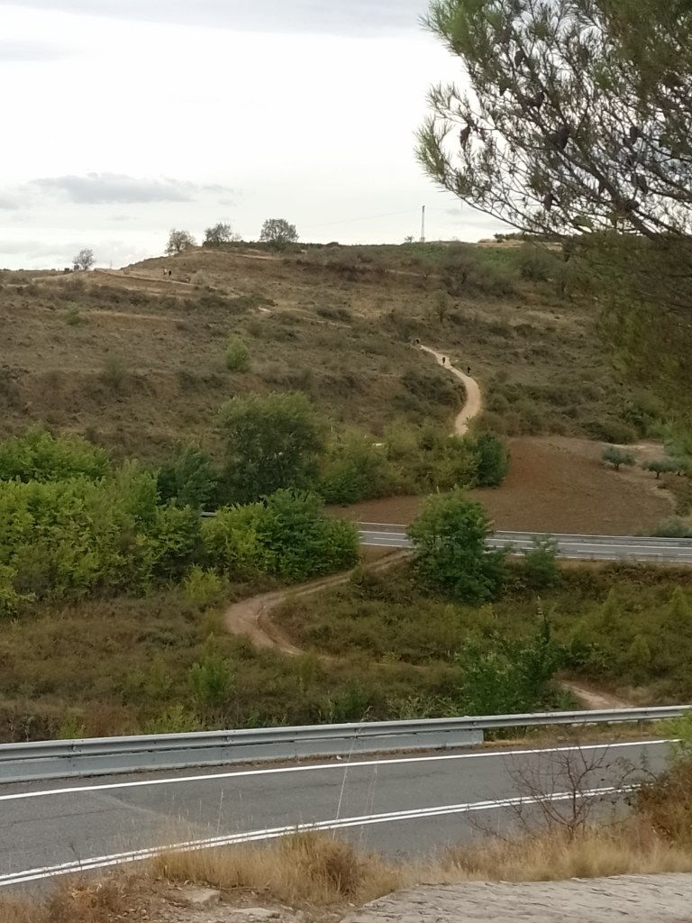 The severe climb with sore feet: page 68