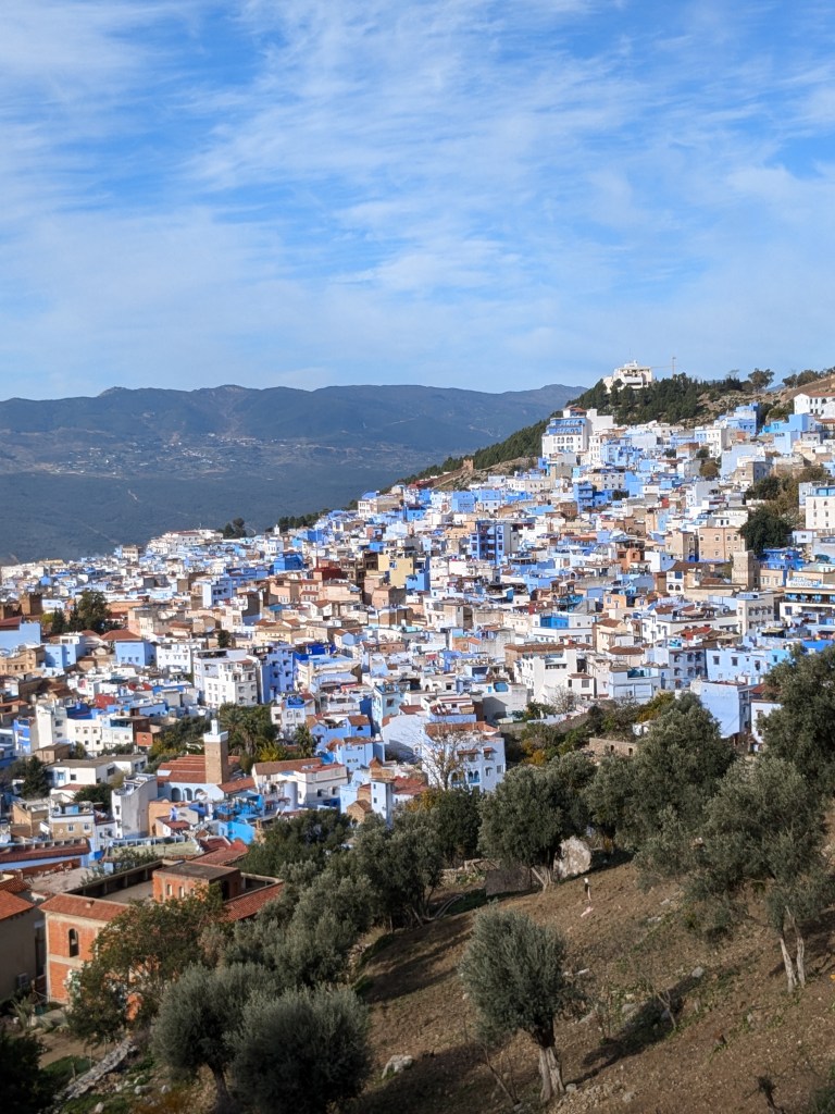 View across Chefchaouen - page 121